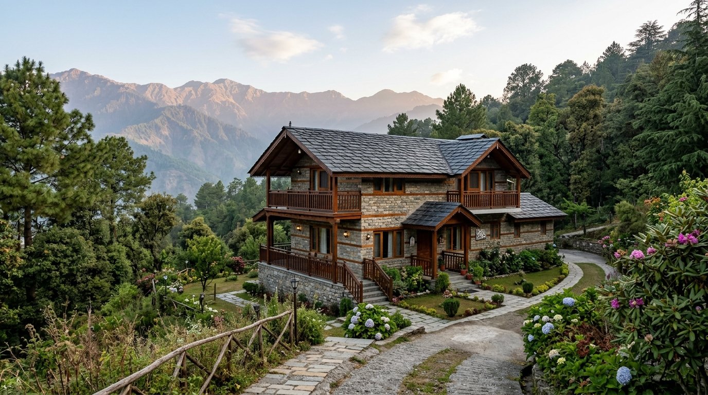 Arvina Home Stay Traditional Hill Cottage Architecture